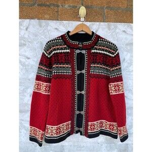 SKYR Fair Isle Nordic Sweater Womens Large